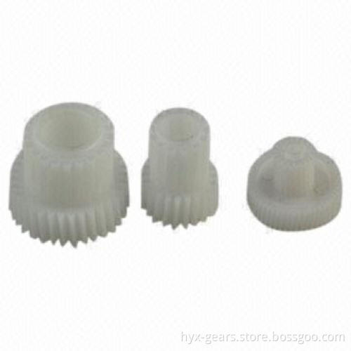 Plastic helical gears, big or small module, customized designs are accepted